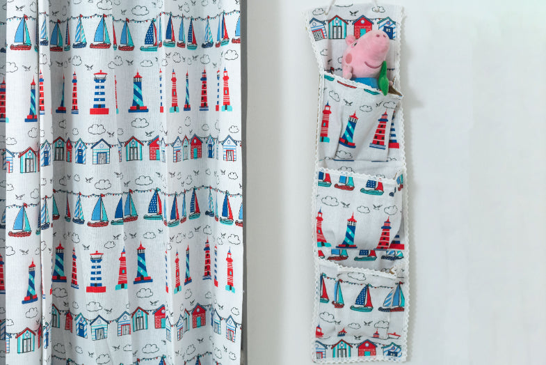 Nautical Dreams - 3 Pocket Wall hanging Organizer