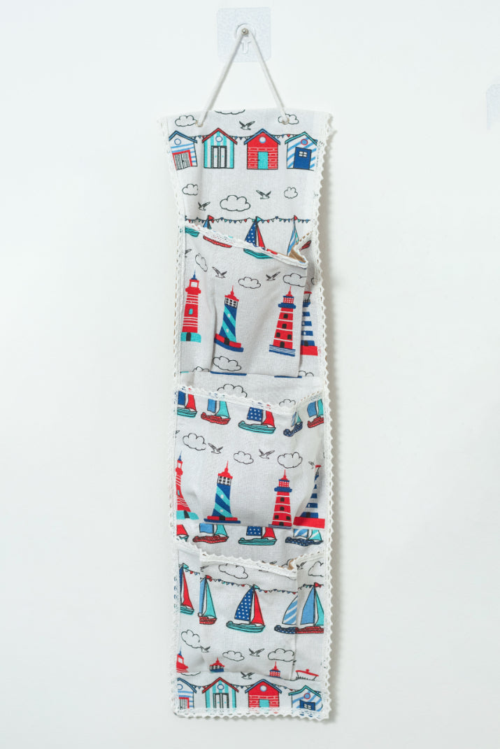 Nautical Dreams - 3 Pocket Wall hanging Organizer