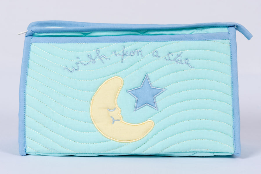 Sweet Lullaby - Diaper Stacker | 3 Pocket Cot Organizer | Toiletry Kit