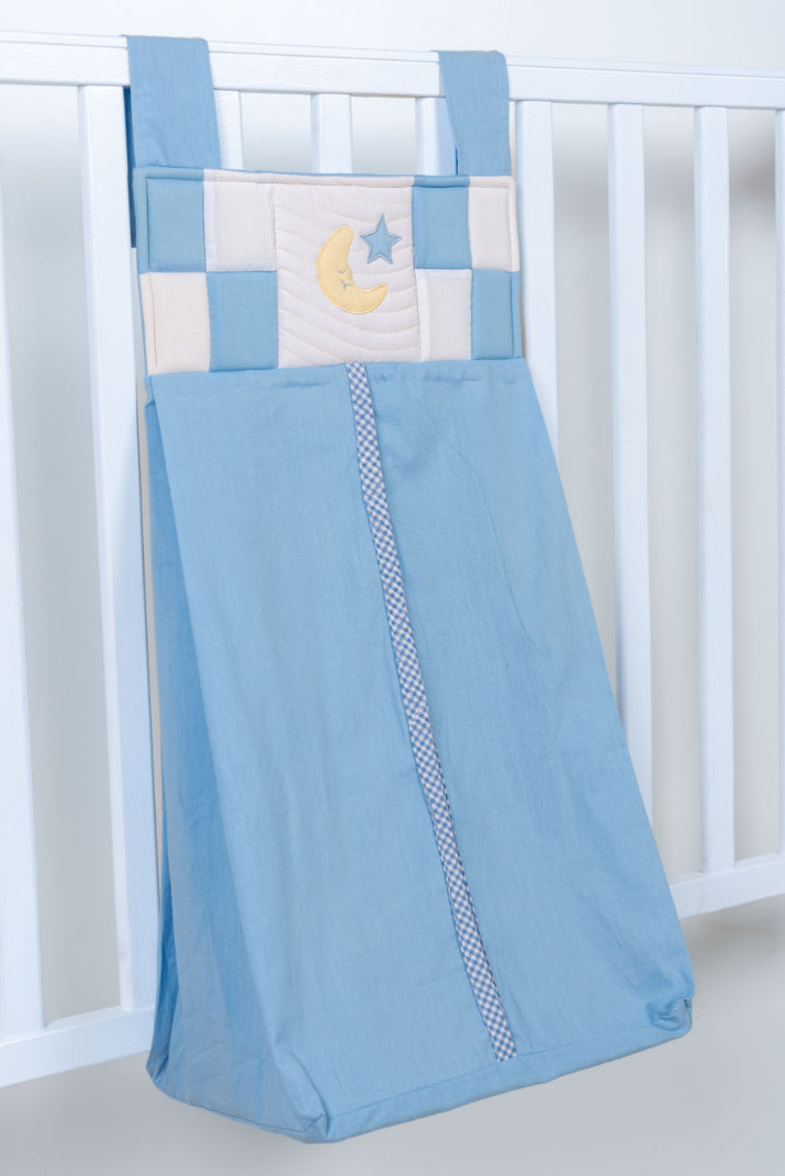 Sweet Lullaby - Diaper Stacker | 3 Pocket Cot Organizer | Toiletry Kit