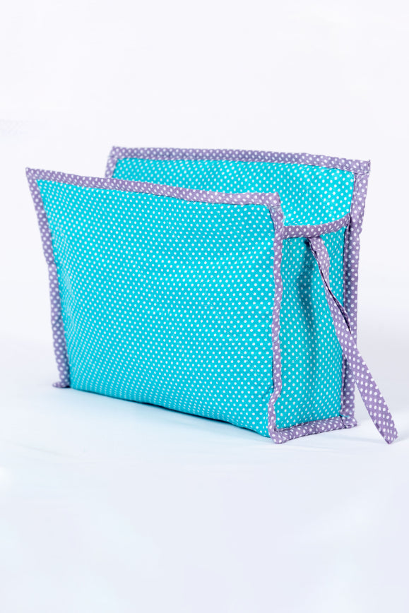 Green & Purple Polka Dots - Toiletry Kit