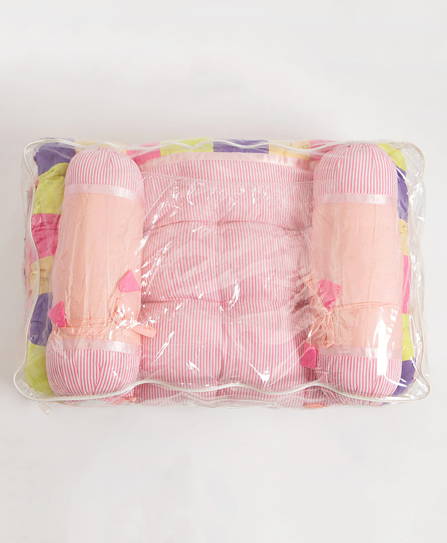 Pink Honeybee- Newborn Mattress Set