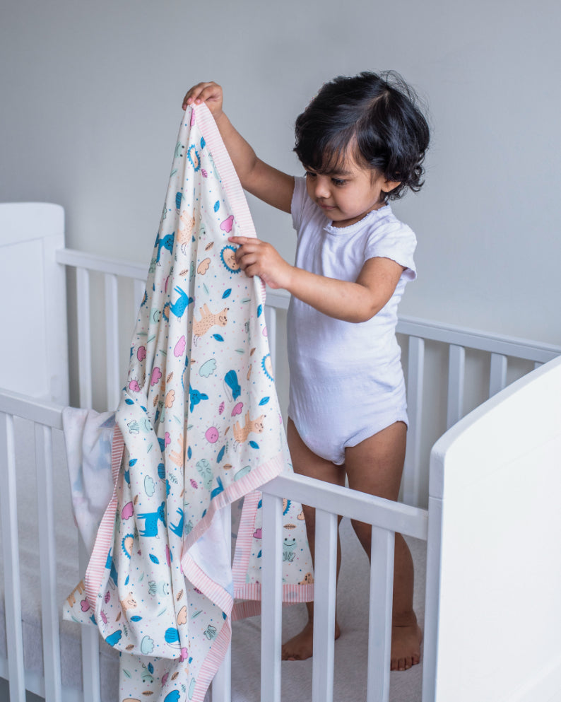 Jungle Friends - Cotton Baby Dohar