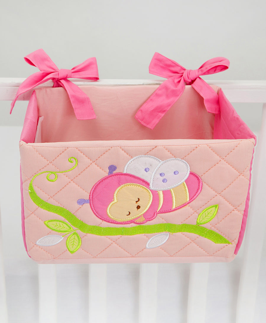 Pink Honeybee - Cot Organizer