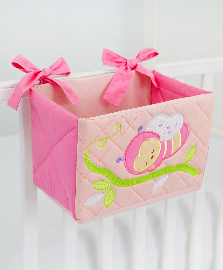 Pink Honeybee - Cot Organizer