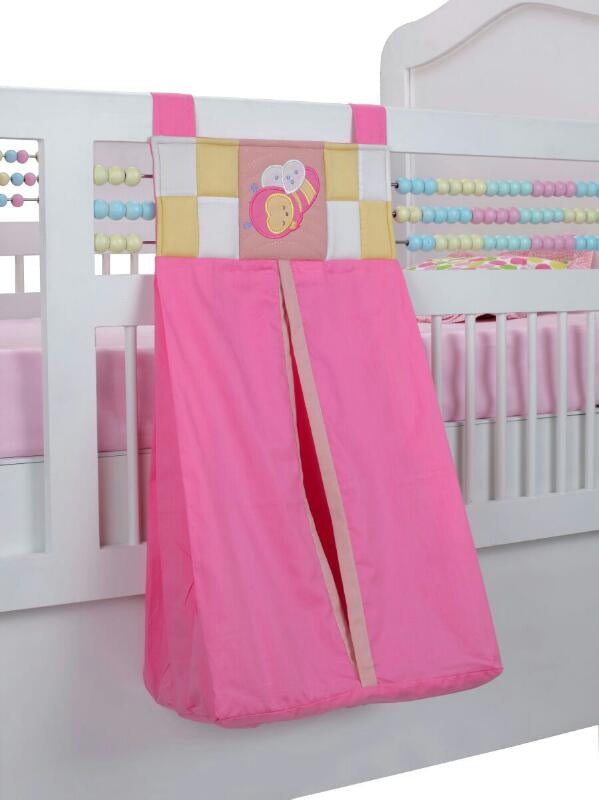 Pink Honeybee - Diaper Stacker