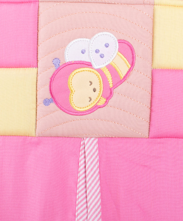 Pink Honeybee - Diaper Stacker