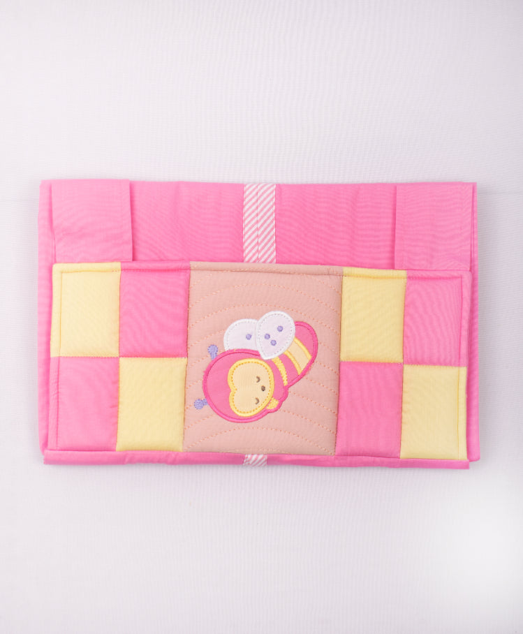 Pink Honeybee - Diaper Stacker