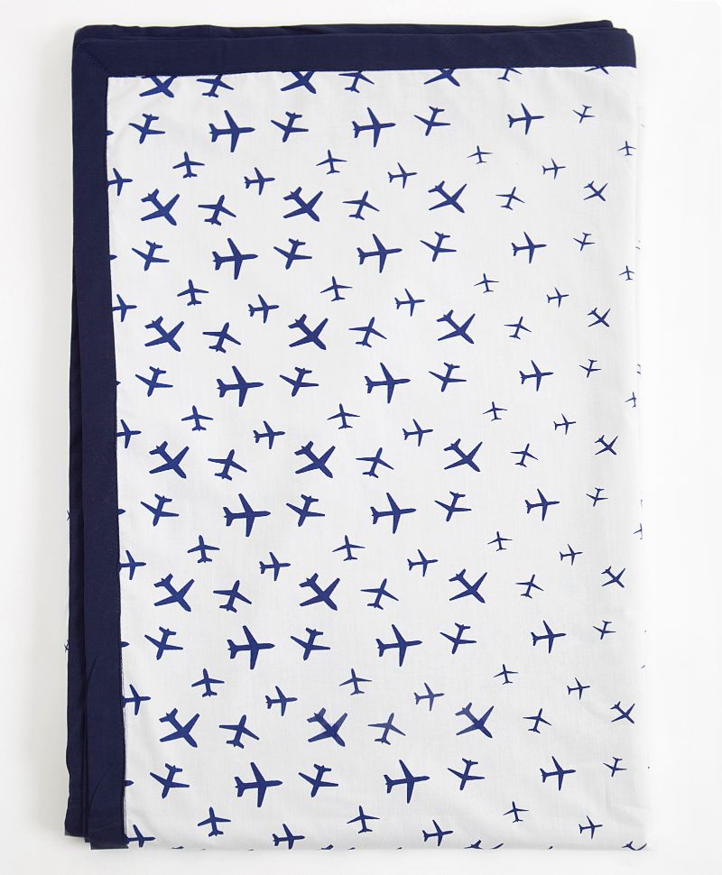 Blue Airplane - Reversible Single Dohar for Teen Boys